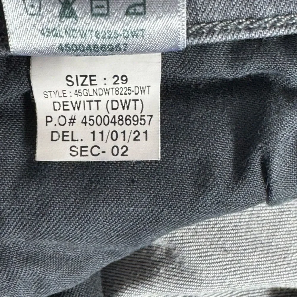Joe's Jeans The Dean Dewitt‎ Wash Straight Leg Jeans Sz 29